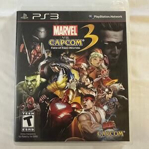 Marvel VS Capcom 3 Fate of Two Worlds Video Game for PlayStation 3